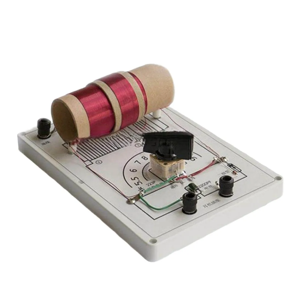 Mineral DIY Kit Complete Components Circuit Board Meter Head For Crystal Assembly Science Experiment Set
