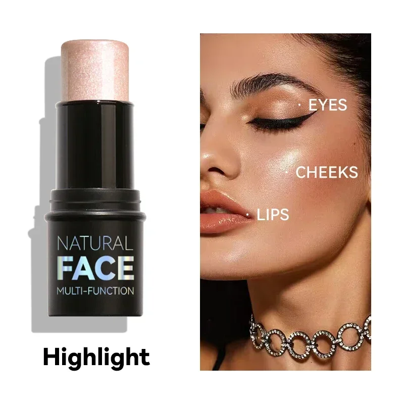 Makeup Face Contouring Bronzer Stick Multifunctional Highlighter Brightening Silkworm Blusher Rouge Cream Modify Concealer Pen