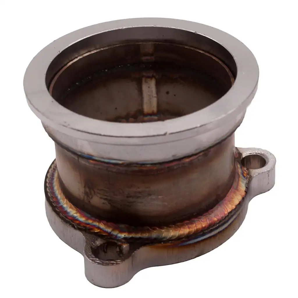 

Универсальный 2,5-дюймовый V-образный турбо-конвертер из нержавеющей стали с низким содержанием углерода, адаптер для выпускного патрубка T3 Turbo