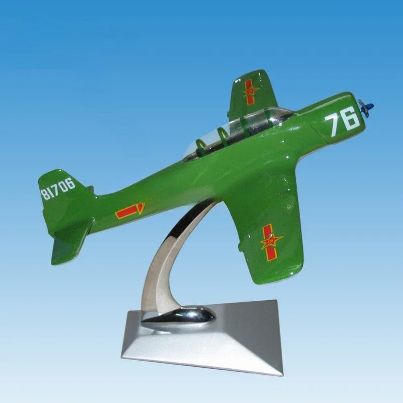 Simulation aircraft model teaching 6 1/55 trainer model with window