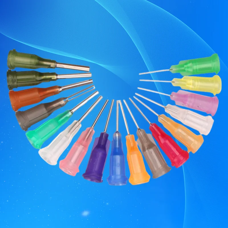 

‌ 1000 шт. 14-27G комплект промышленных шприцев | Иглы с тупым наконечником Luer Lock и дозирующим пистолетом ‌