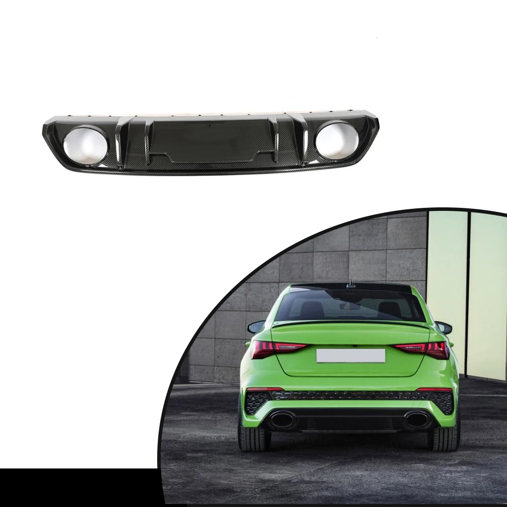 

Pre Dry Carbon Fiber Rear Bumper Diffuser For Audi RS3 8Y Sedan 4-Door 2022