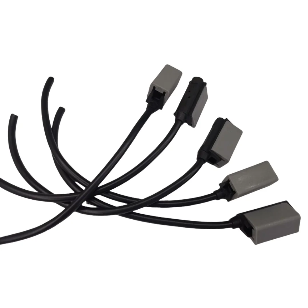 Double-click the 12v connector for flat cable repair