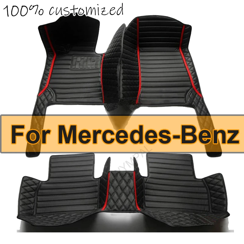 Car Mats Floor For Mercedes-Benz GLA EQA H247 2021 2022 2023 Waterproof Car Mats Tapis Voiture Car Accessories Interior