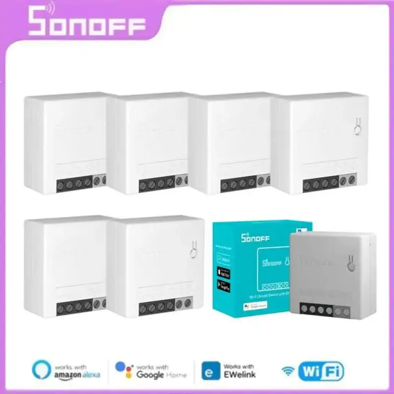 

Смарт-выключатель SONOFF Mini R2 с поддержкой Wi-Fi и таймером