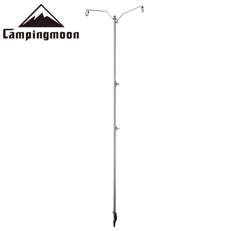 CAMPINGMOON D-240 Outdoor Lighting Bracket Portable Lamp Holder Three Level Adjustment Lamp Bracket