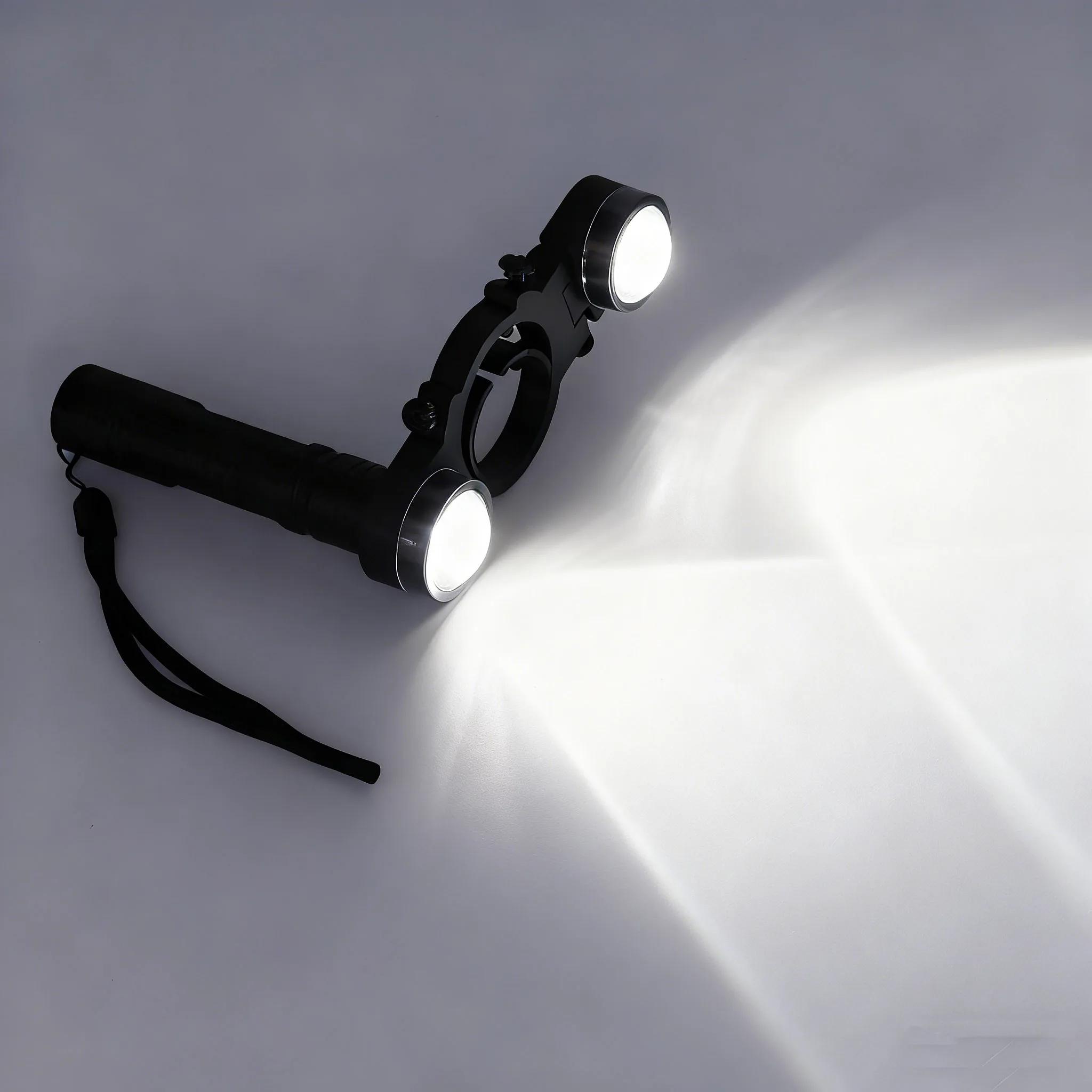 Paint Spray Gun Light with Charger & 20-Pack Lens Covers | 2 Light Modes (White/Warm) & 3 Brightness Levels | LED Ultra Lighting