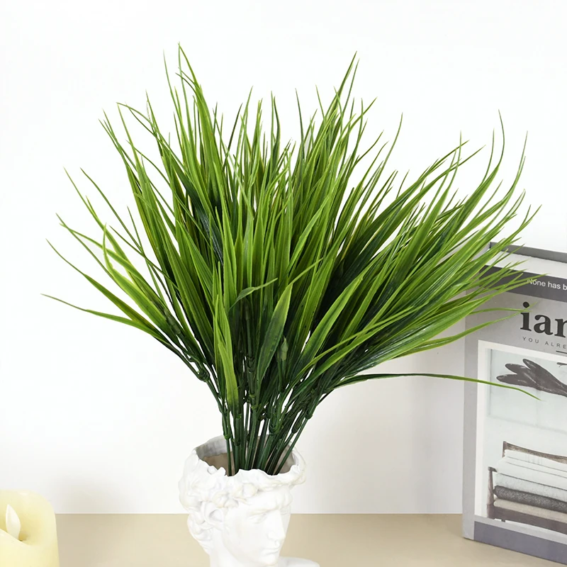 Kunststoffgras, Haushaltsprodukte, Vase für Heimdekoration, Weihnachtsdekoration, Hochzeitsdekoration, künstliche Blumen, künstliche Pflanzen
