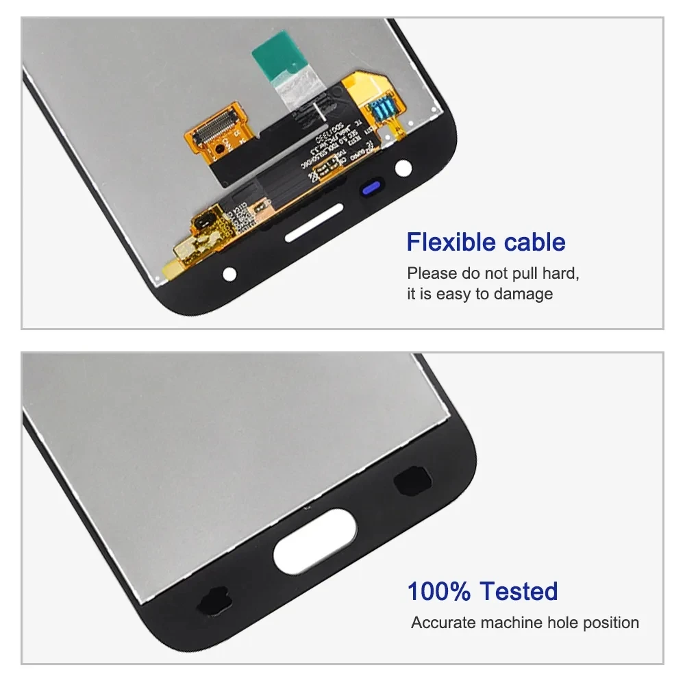 Display testato da 5.0 ''per Samsung J3 2017 J330 J330FN SM-J330FN J330DS Display LCD Touch Screen Digitizer Assembly