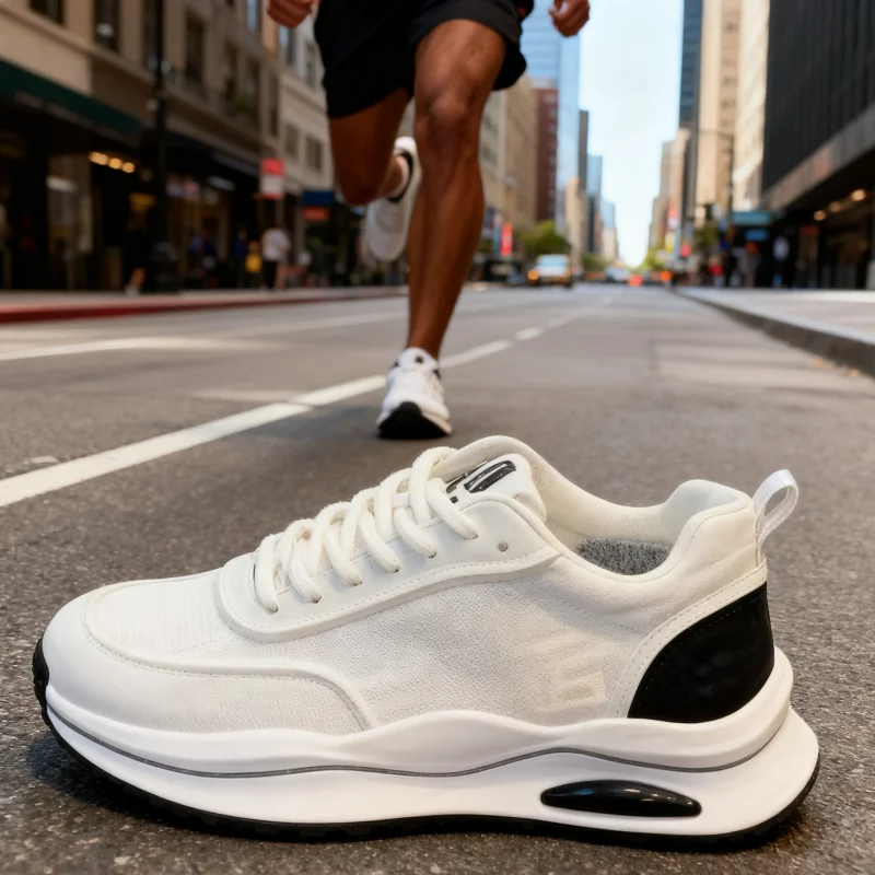 

Men Running Shoes Non-Slip Jogging Casual Mesh Outdoor Shoes Luxury shoes Off-road Cushioning Race Breathable Trainer Sneakers