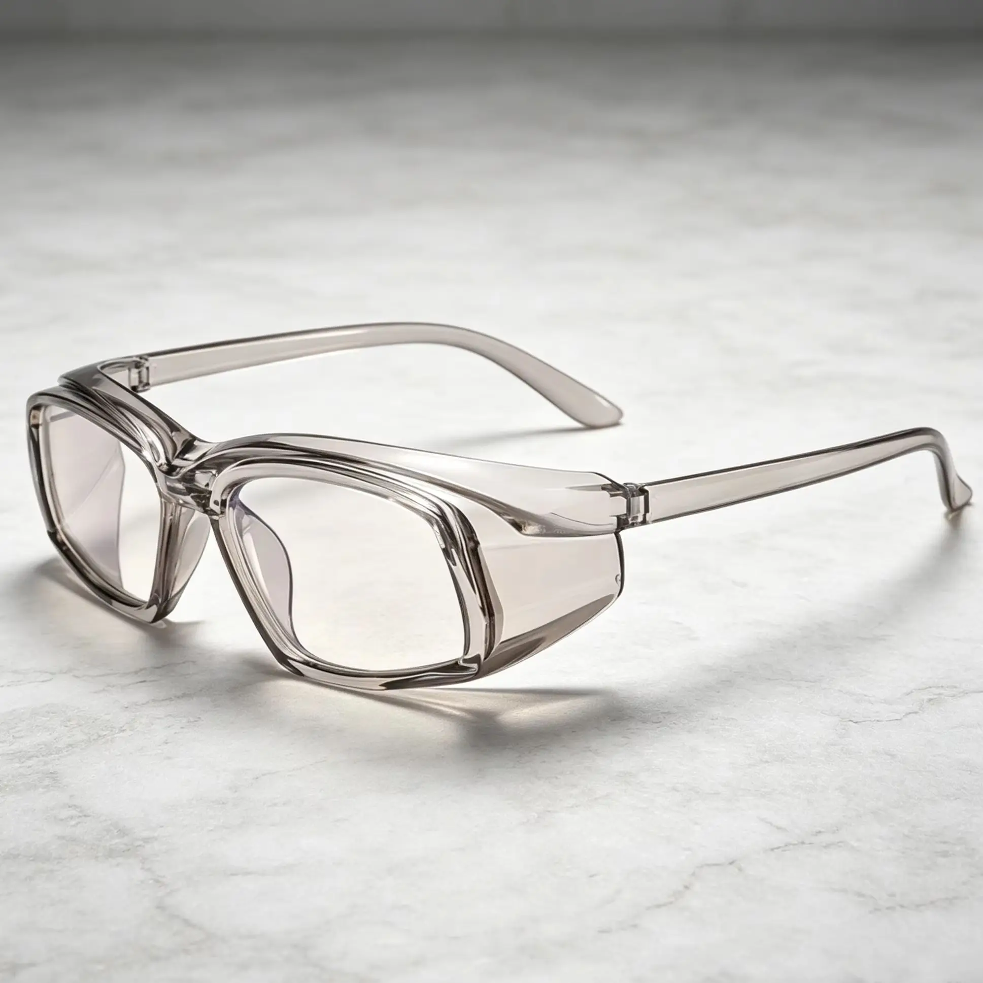 Light Safety Eyewear Lightweight Wind Dust Protection Glasses For Office Computer Working Daily Wear Multiple Clear Color Frame