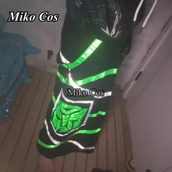 Shuffle Dance Pants Bell-bottoms Reflective Pants Melbourne Luminous Pants Women Men Dancing Trousers Casual Costume Stock