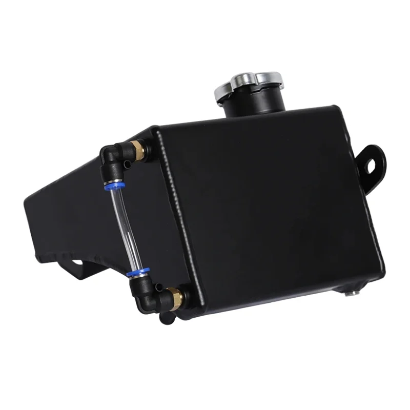 Durable-Aluminum 1.5L Coolant Overflow Tank For Nissan 240SX 240SX S13 SR20DET KA24DE KA24E KA24 Auxiliary Cooling Kettle