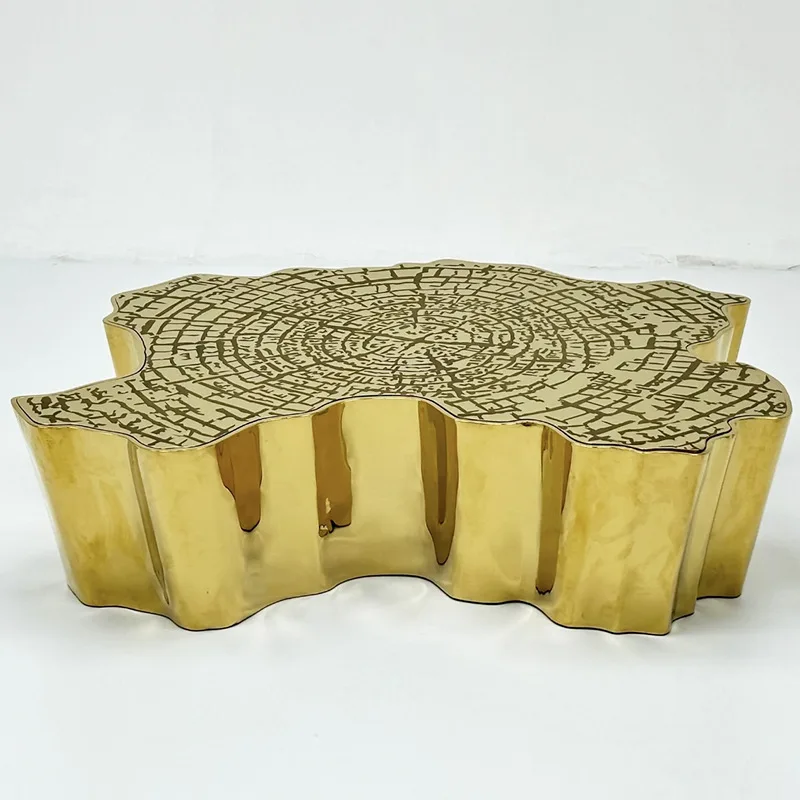 Hot-selling luxury high-end custom design modern dining table, suitable for living rooms and hotels
