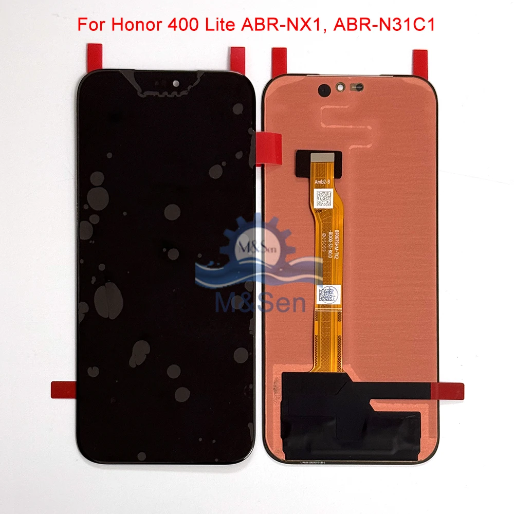 6.7" Oryginalny wyświetlacz Amoled do Huawei Honor 400 Lite LCD z ekranem dotykowym do Honor 400 DNY-NX9/ 400 Pro DNP-NX9 z ramką — zdjęcie produktu 5