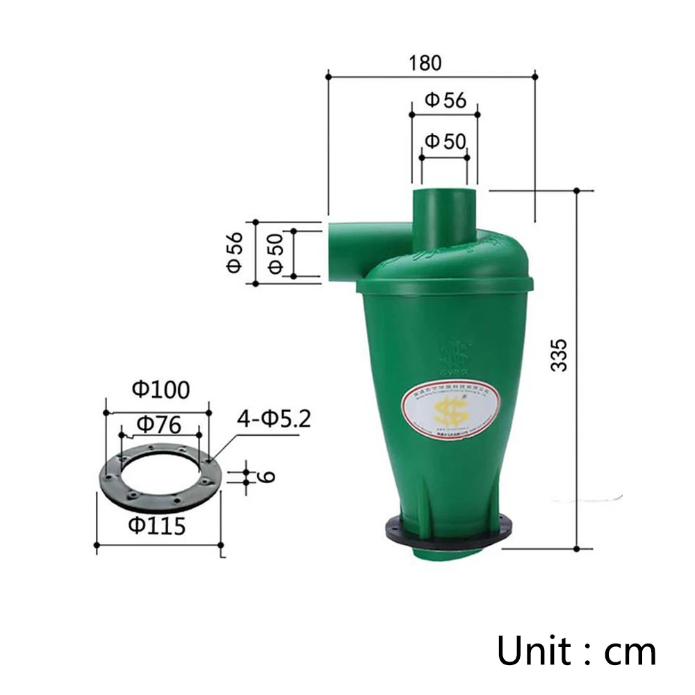 Cyclone Dust Collector High-Performance Dust Collection Separator Vacuum Accessories, High-Performance Dust Collection Separator