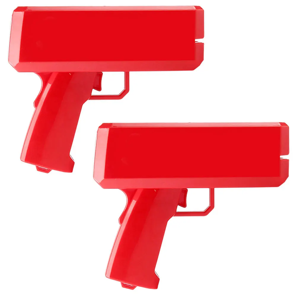 

2pcs Money Shooter Shooter For Party Wedding Birthday Halloween Spray Prop Compact Party Supplies Favor