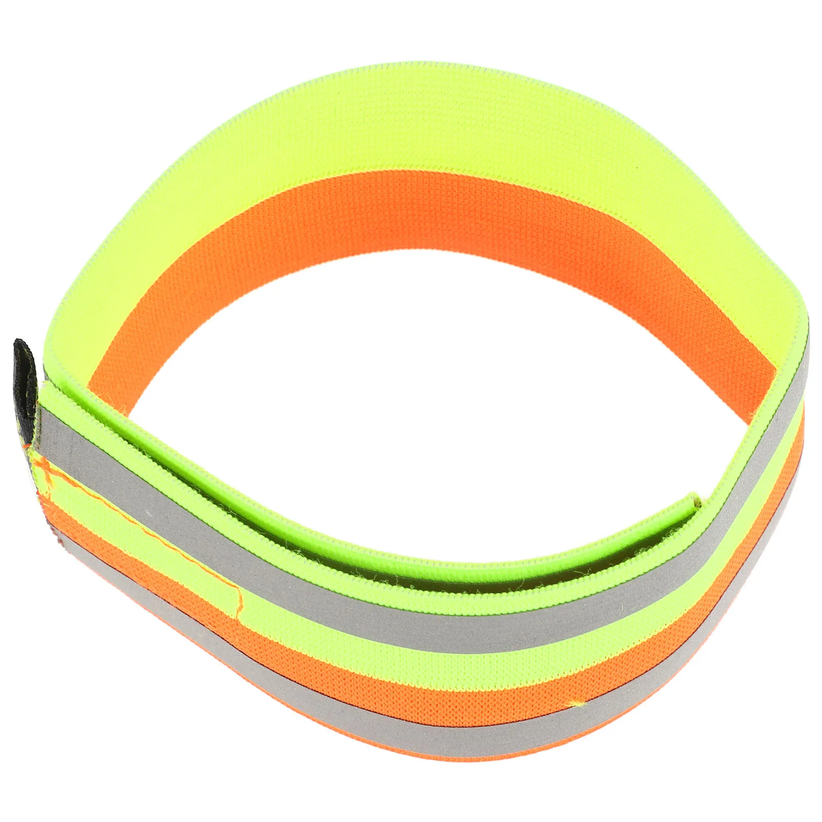 

2pcs Reflective Armbands Adjustable For Night Running Safety Gear Outdoor Jogging Cycling Walking Glow In Dark Elastic Bands