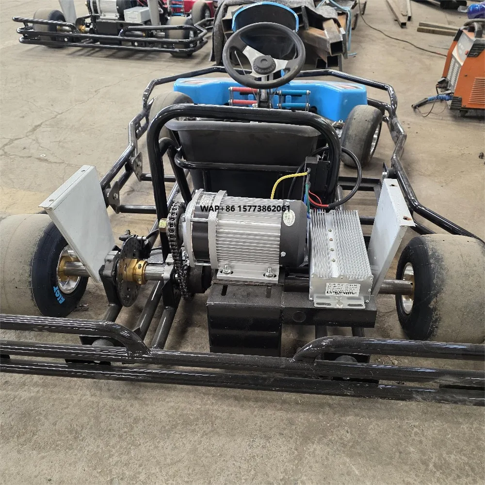 

Electric Battery Go Kart Spare Parts Electric Motor Tires Real Axle Shaft Controller