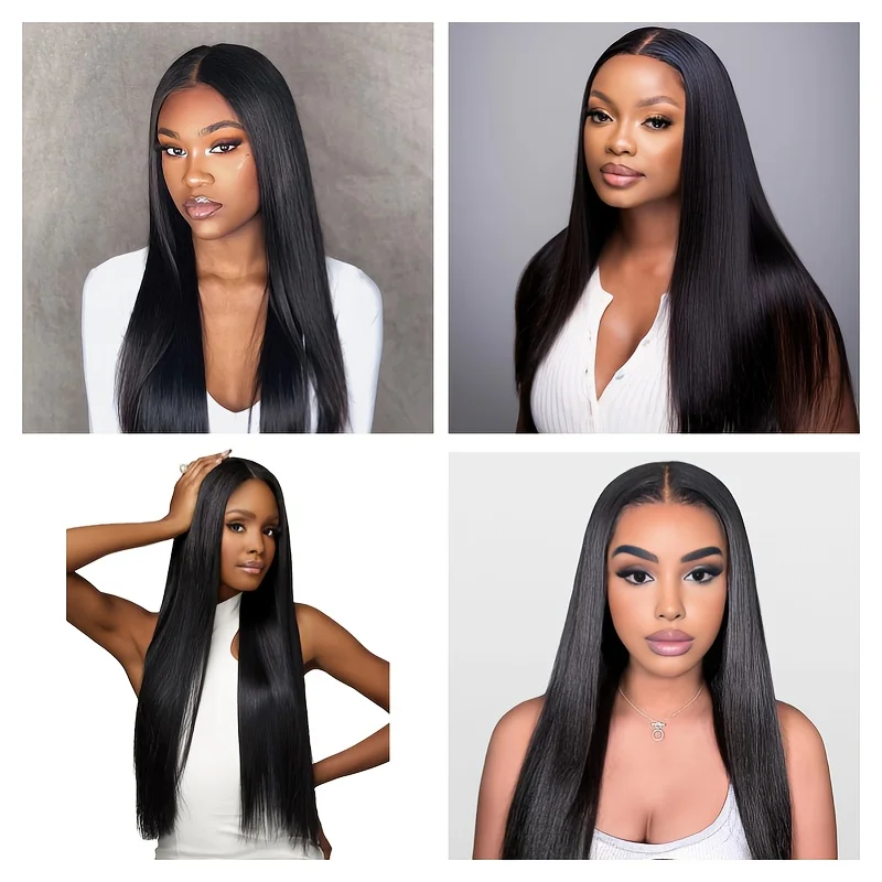 13x6 الدانتيل الجبهة الباروكات شعر الإنسان للنساء 200 الكثافة HD شفافة 28 بوصة مستقيم الدانتيل الجبهة الباروكات الشعر البشري