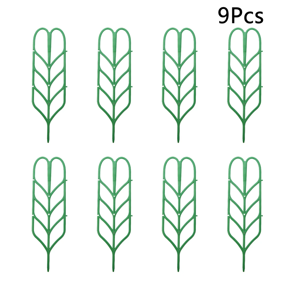 

9 Pcs Climbing Trellis Plant Support Garden Decor PP Material Tomato Cucumber Vine Potted Vegetables Flower Pergola