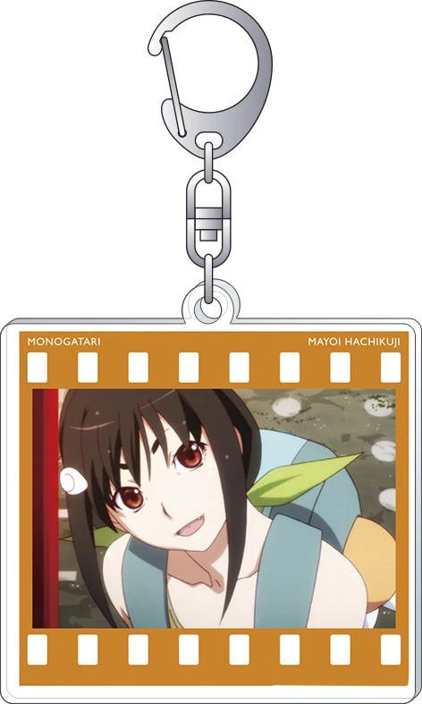 Loen Anime Store Anime Peripheral StoreMonogatari Series Mayoi Hachikuji Acrylic Keychain Pendant Ornamen Fans Gifts About 6cm