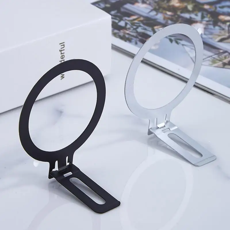 Universal  Magnetic Phone Holder Foldable Ring Grip Phone Stand Compatible Slim Metal Holder