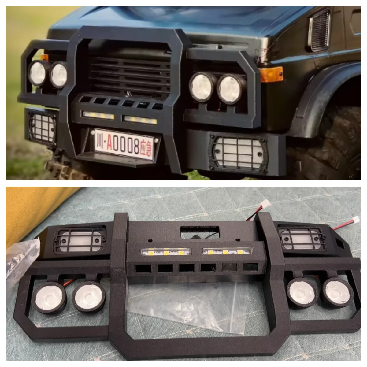 CROSS RC 4X4 6X6クローリングキット - EMO XXL サンダードラゴン 1/6
