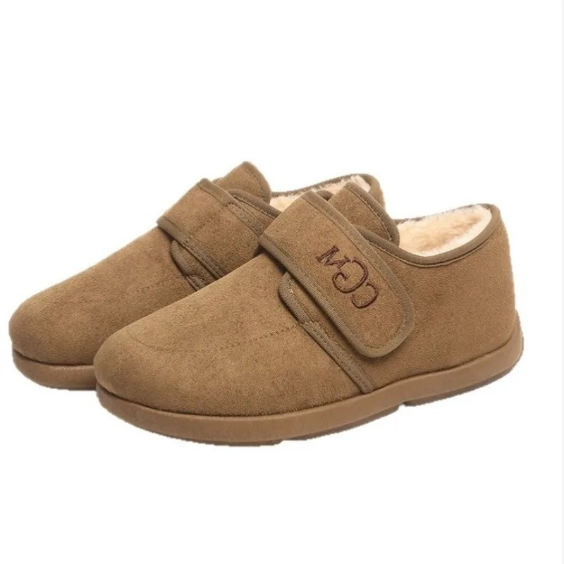 

Women's Thick Bottom Fleece Lined Birkfoot Snow Boots Autumn Winter Cotton Boots Anti Slip Fur Bean Boots Warm Cotton Shoes