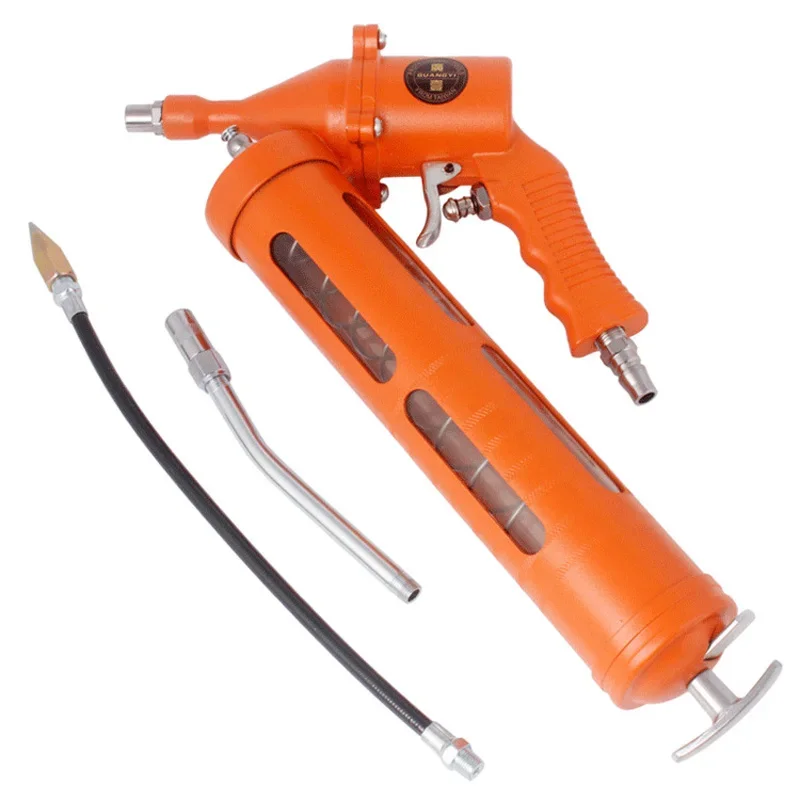 500cc Air-Operated Grease For Gun Heavy Steel Tool Hand Tools Pneumatic Compressor Pump Grease