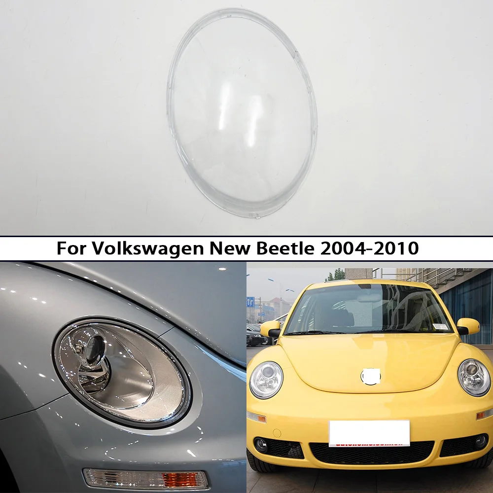 

Headlamp Assembly Lens Protective Cover For VW Volkswagen New Beetle 2004-2010 Transparent Clear Headlight Housing