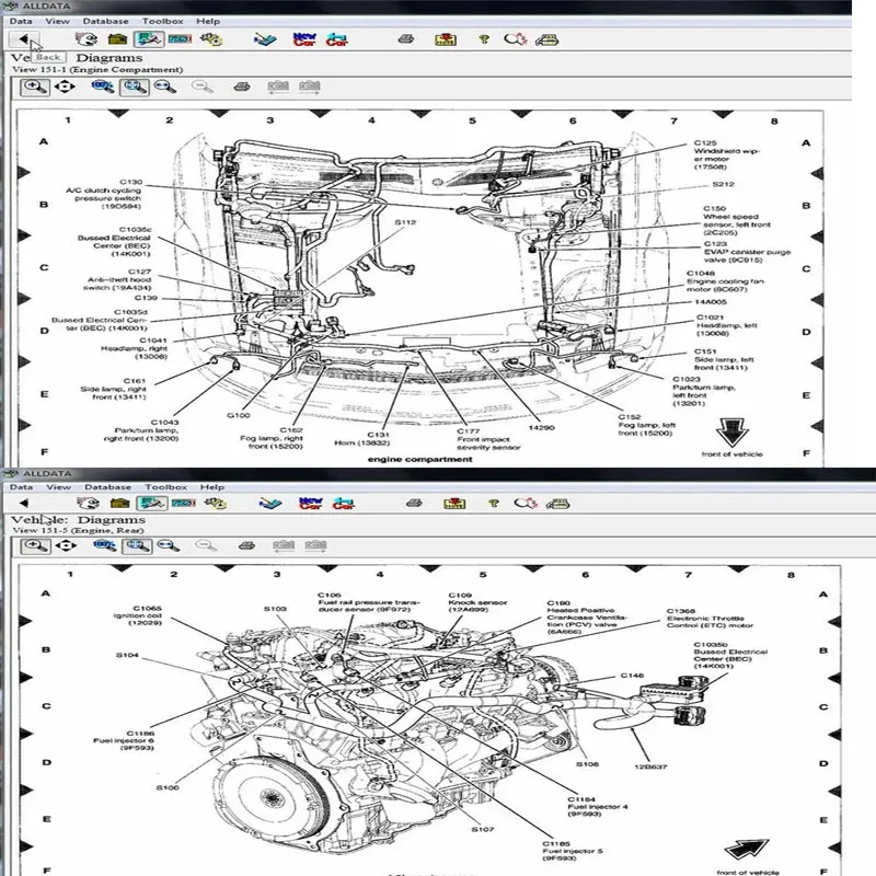 2024 Latest offline Alldata repair software 10.53v Cars and trucks with wiring diagrams provide all data technical support