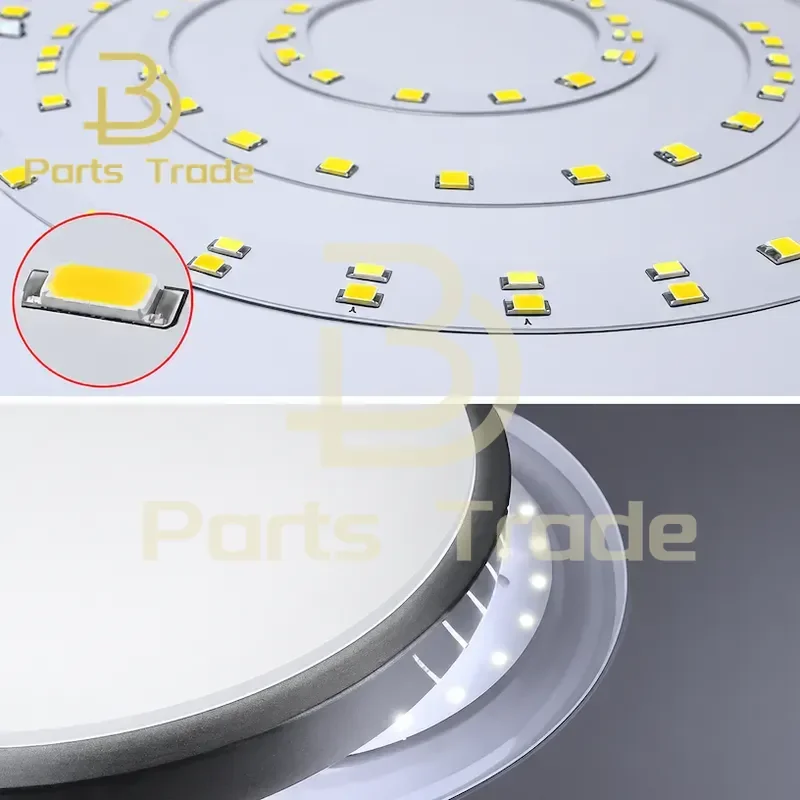 LED Ceiling Lamp Transformation Panel Strip Light with Three Color Remote Control Electroless Dimming Chip