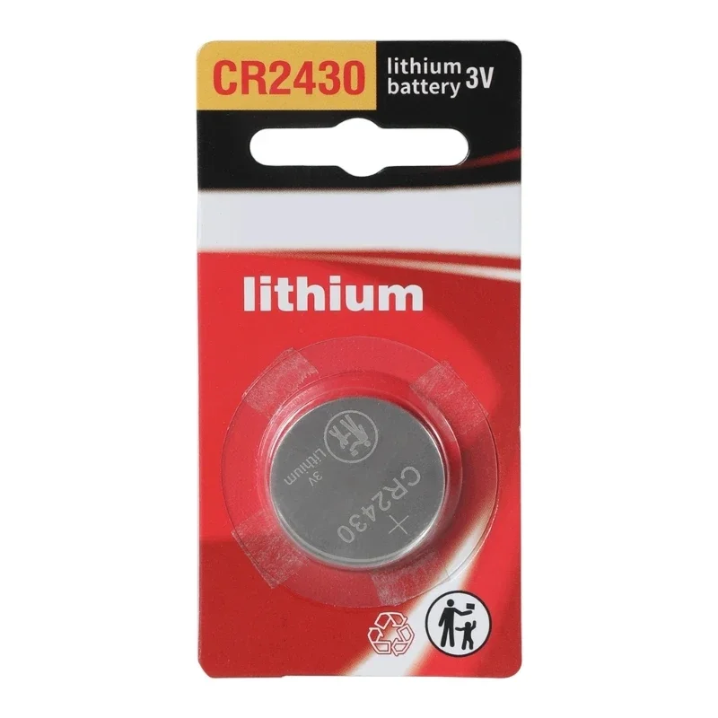 CR2430 3V Lithium Battery Lithium Coin Battery CR2430 3V Lithium Coin Cell Battery for Toy Remotes,Electronic Instrument