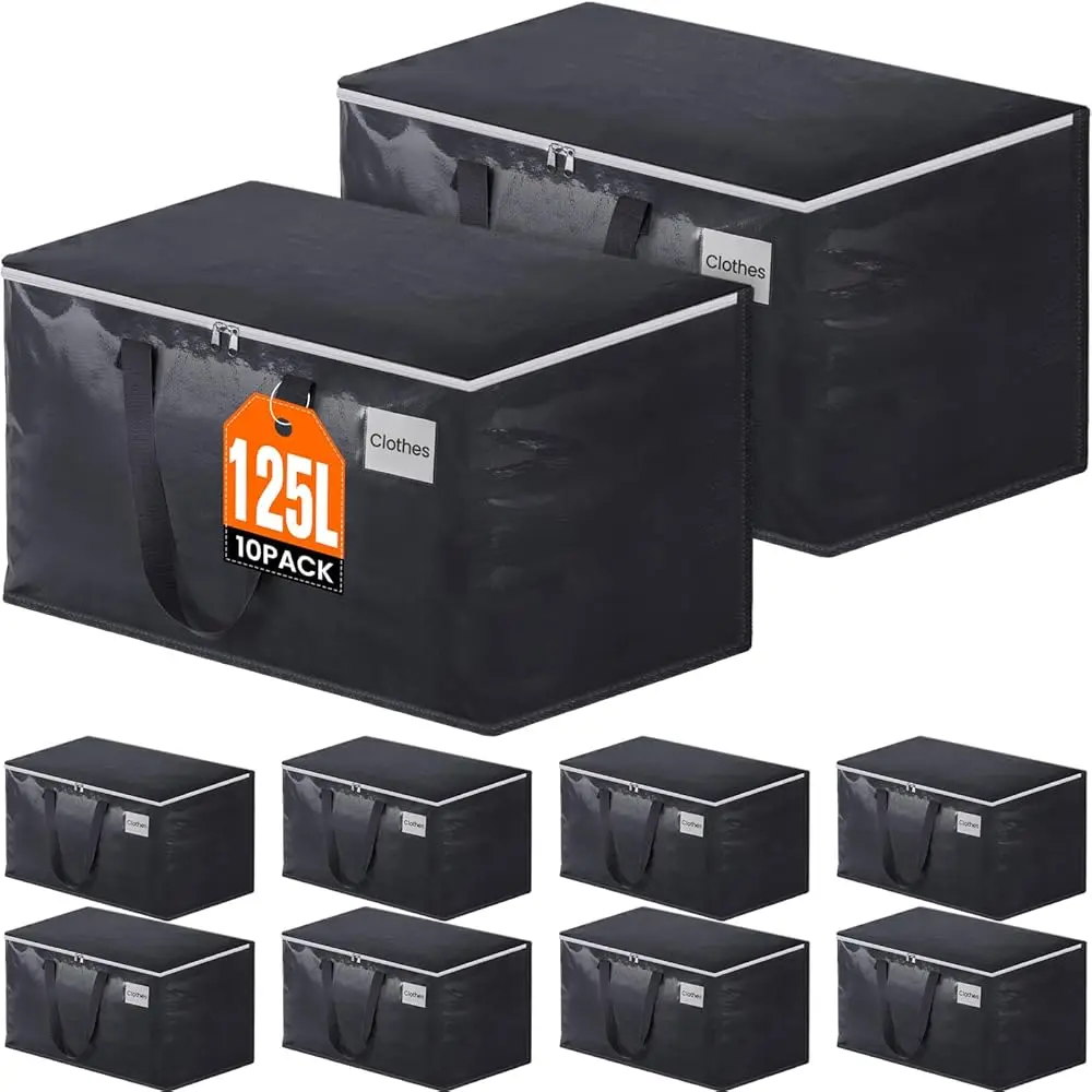 

Прочные сумки для переезда с прочными молниями и ручками, складные контейнеры для хранения, сумки для упаковки и транспортировки.