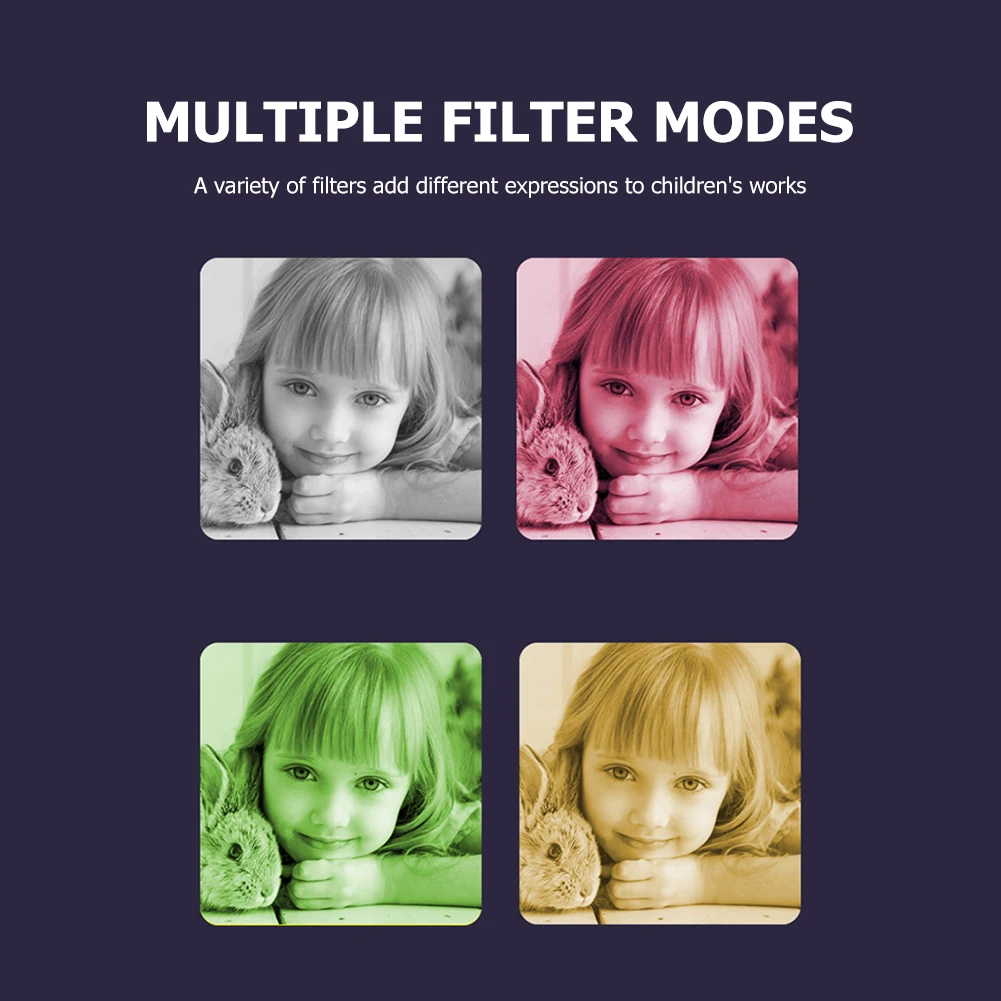 กล้องเด็ก 2 นิ้ว 1080P กล้องวิดีโอดิจิตอล HD สำหรับเด็กเล็ก ของเล่นกล้องพร้อมเคสซิลิโคนและการ์ด TF 32G สำหรับเป็นของขวัญคริสต์มาส