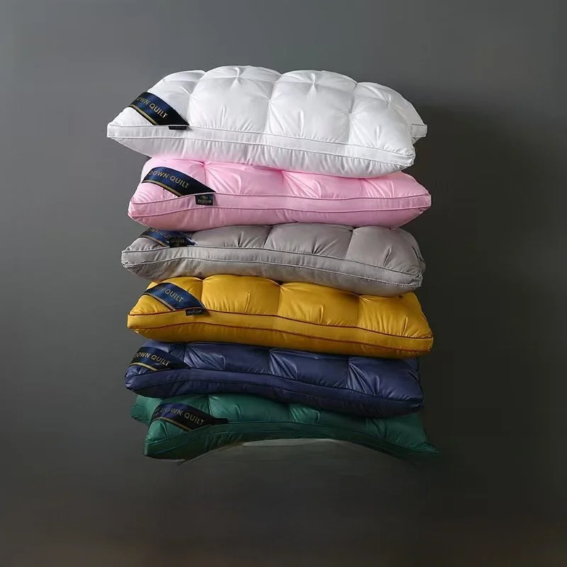 Five Star Hotel Twist Bread Pillow Home Use Elastic Pillow Core Washable Adult Neck Support Pillow Single Double Size