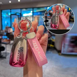 Car Remote Key Case Shell For Audi A1 A3 A4 A5 A6 A7 Q3 Q5 Q7 S6 B6 B7 B8 8P 8V 8L TT RS RS3 S3 Sline 4K E-tron Q8 R8 C8 D5 SQ8