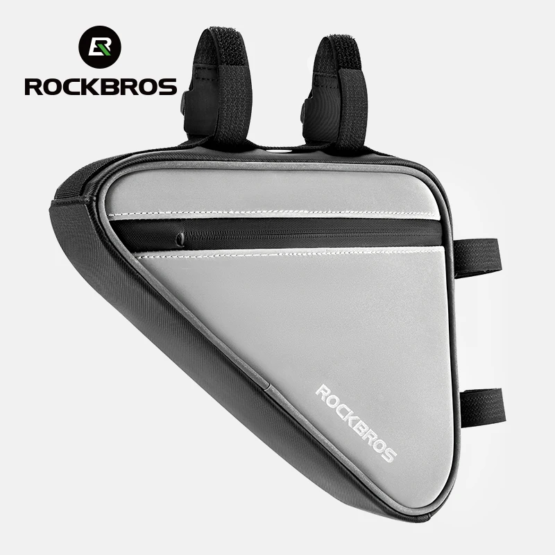 

ROCKBROS Bicycle Bag Portable Triangle Bag Waterproof Cycling Bags MTB Road Bike Frame Front Bags Repair Tools Bicycle Bag