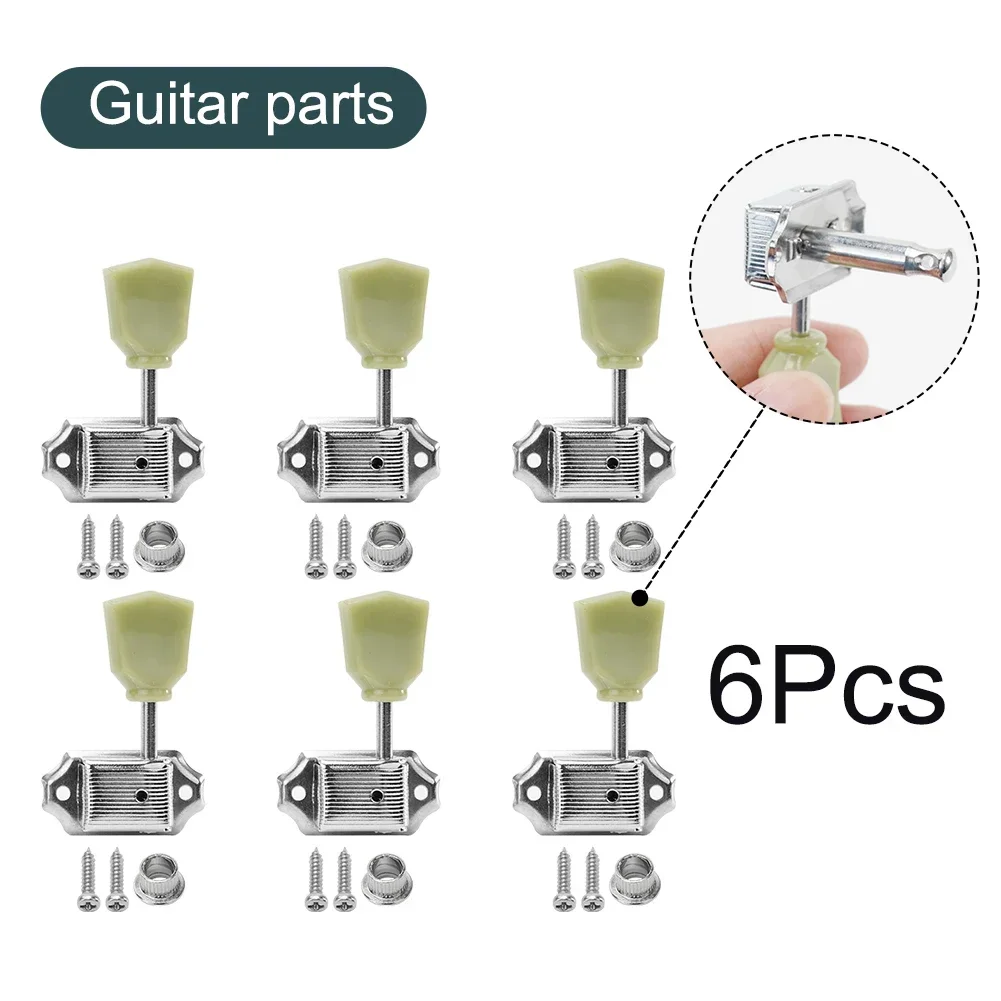 for Gibson Les Paul 3L 3R Guitar Machine Heads Pegs Hot Latest Part Replacement Replaces Sale Stock Tool Useful