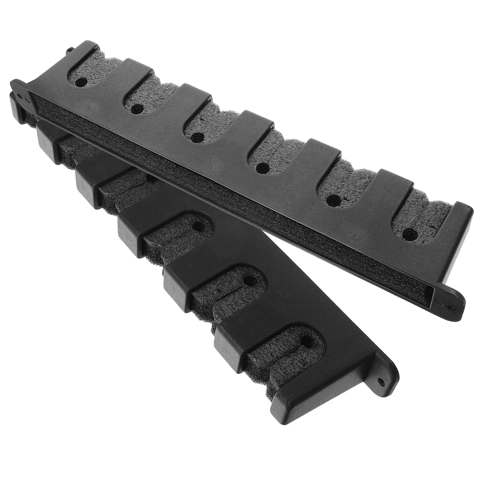 

2Pcs Billiard Holder Wall Mount Rack Pool Stick ganizer Black Decorative Brackets For Pool Holder Storage Display