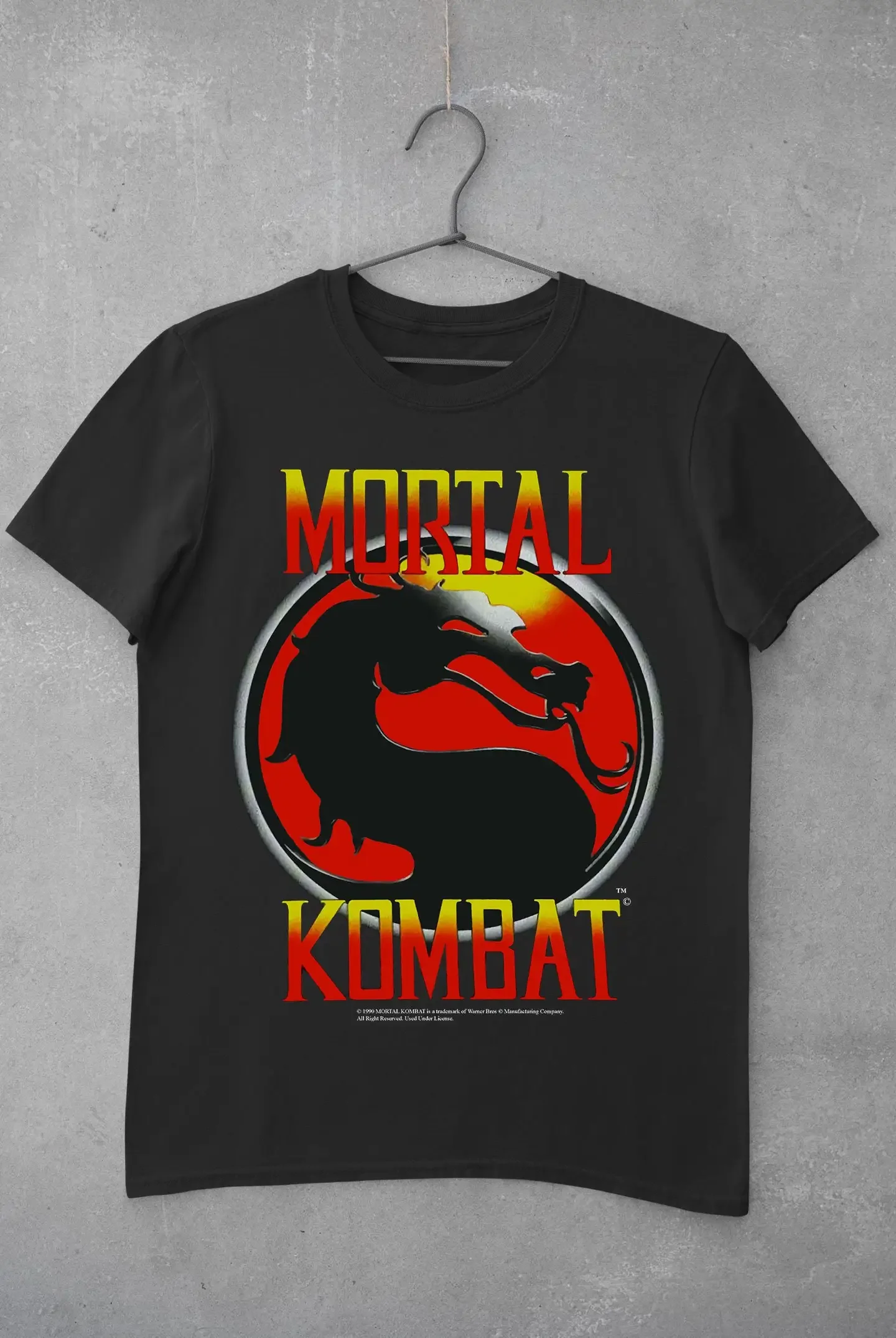 Mortal Kombat 90S Logo Birthday T Shirt