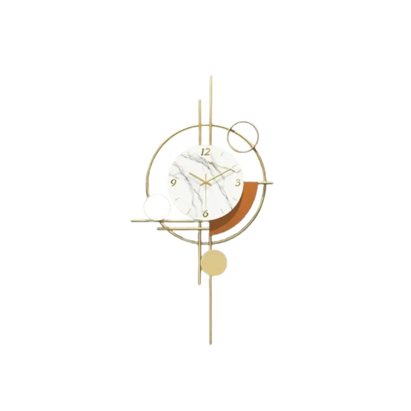 

Modern Korean Wall Clocks Art Mural Nordic Fashion Silent Wall Watch Minimalist Restaurant Interior Reloj De Pared Home Decor