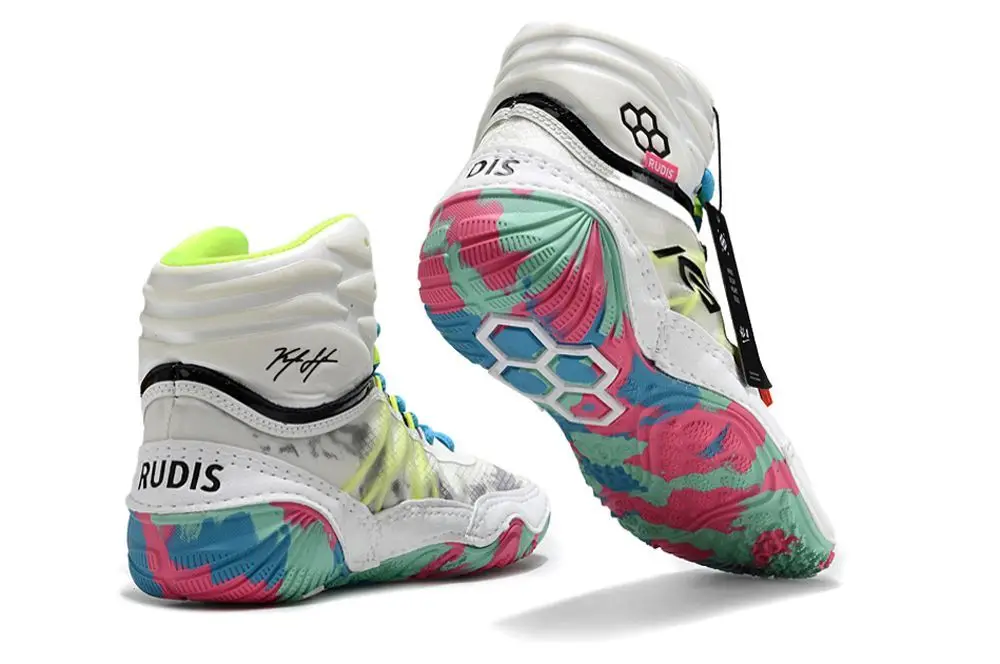 

Brand-new men's and women's boxing high-top shoes and boots, fitness training wrestling shoes, breathable fighting sports shoes