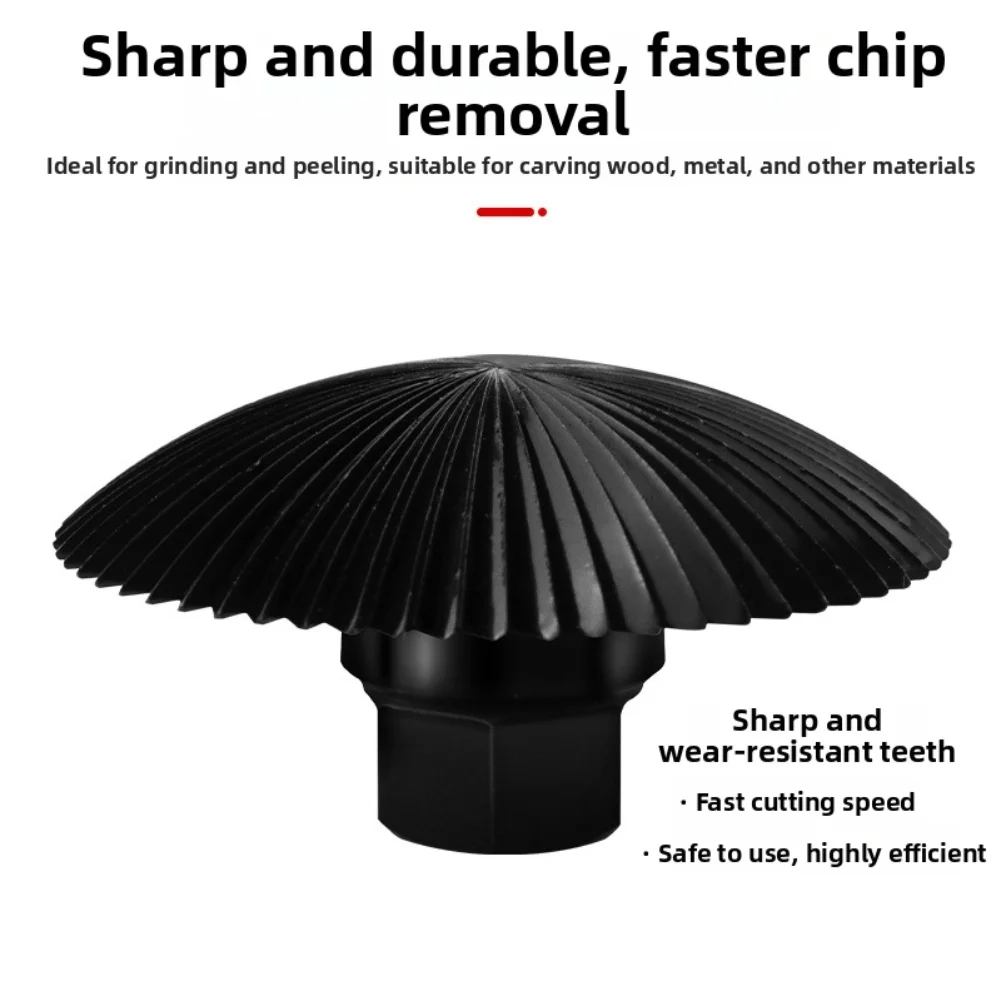 Carbon Steel Grinding Disc 134x155mm For 125mm Angle Grinder Wood Metal Plastic Shaping Carving Trimming Engraving Tool