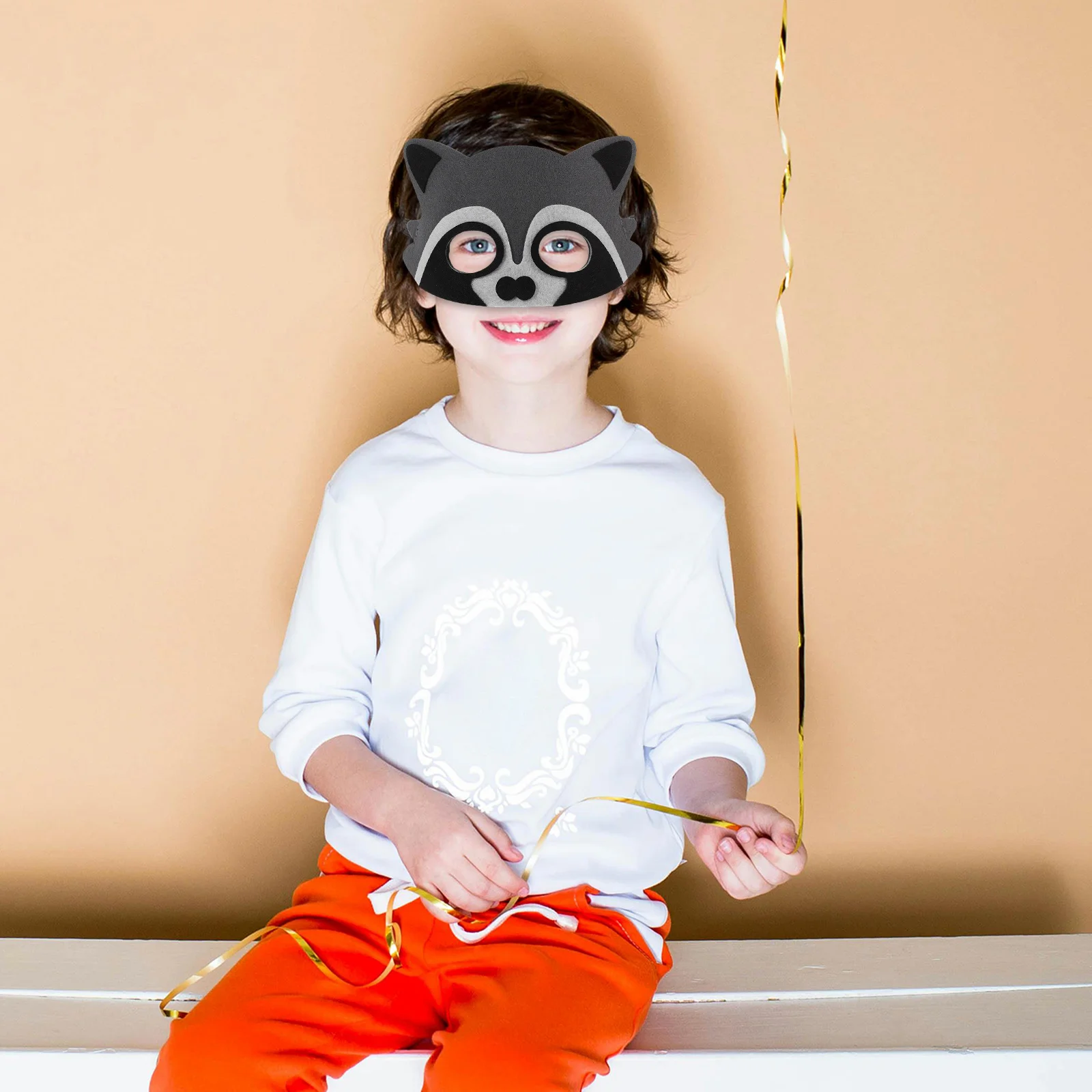 8 قطعة قناع عين الحيوان أقنعة الحيوانات الكرتونية للحزب تأثيري هالوين مهرجان حفلة تنكرية أقنعة تنكرية ديكور ملحقات الحفلات