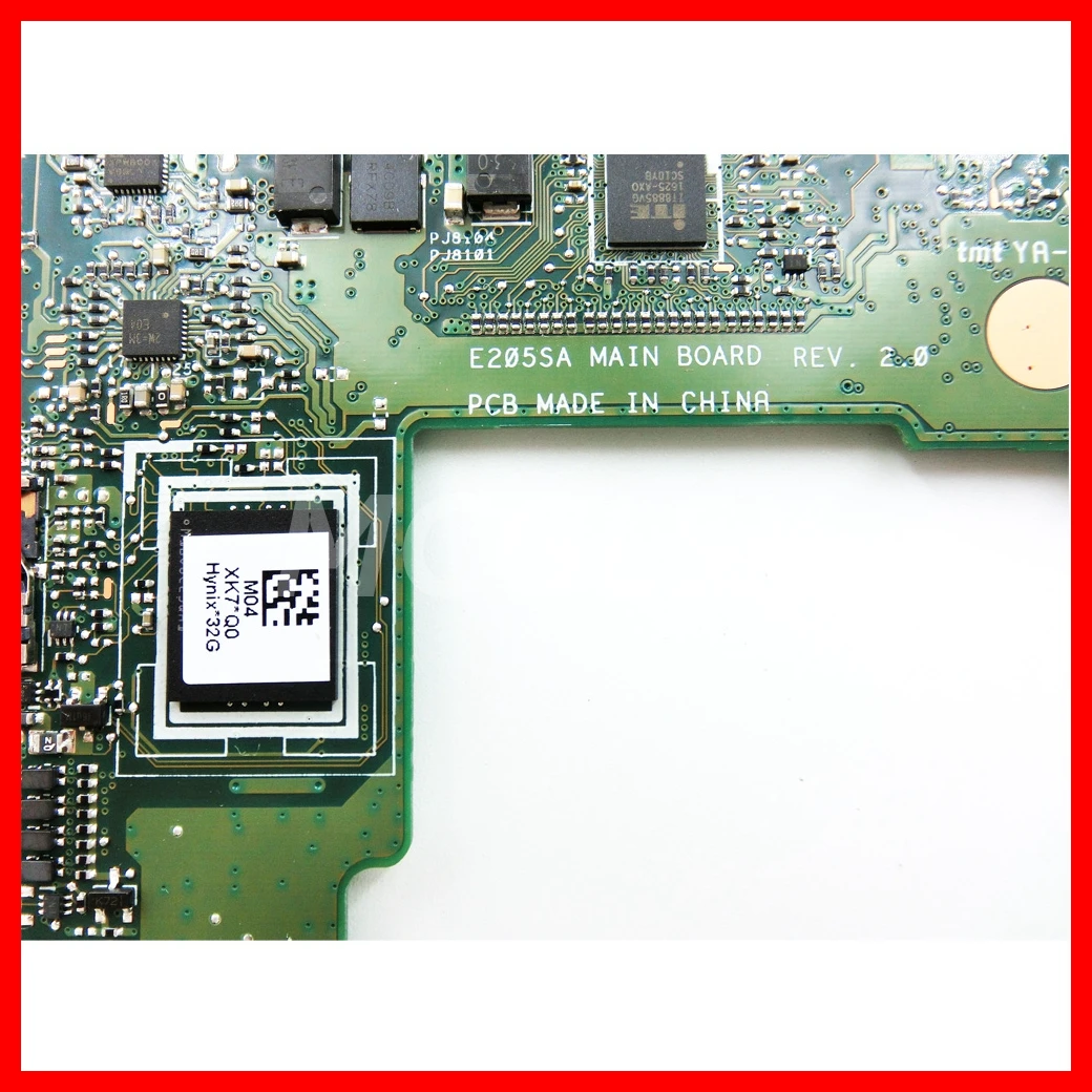 Placa base para ordenador portátil E205SA para ASUS E205 E205S E205SA, placa base para portátil con CPU N3050/N3060, 2GB/4GB de RAM, 32GB SSD, 100% probado, OK