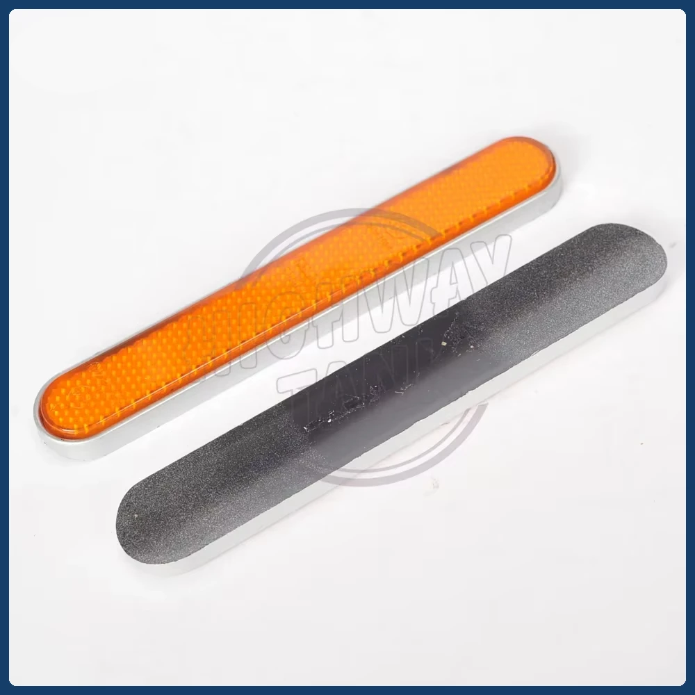 Orange Motorcycle Front Fork Leg Reflectors Shock Reflective Case for Harley Davidson Softail Dyna Fatboy Sportster XL 883 1200