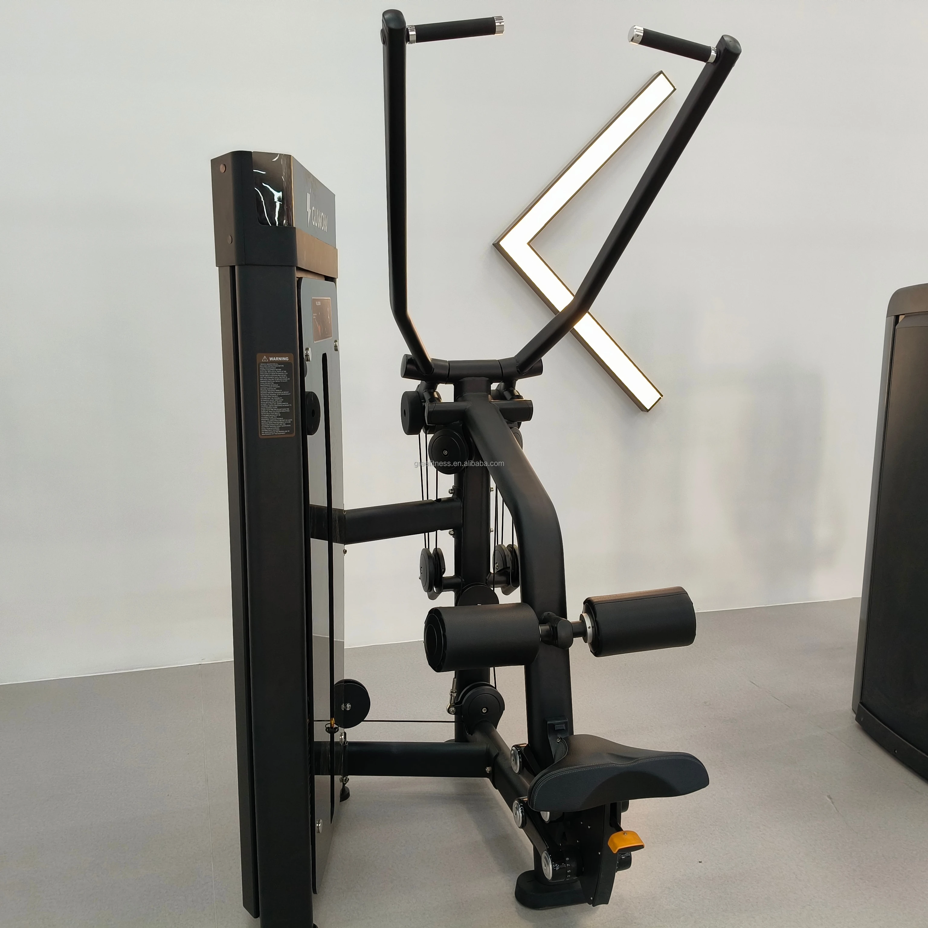 

Commercial Fitness Pulldown Gym Equipment Steel Material Back Training Feature