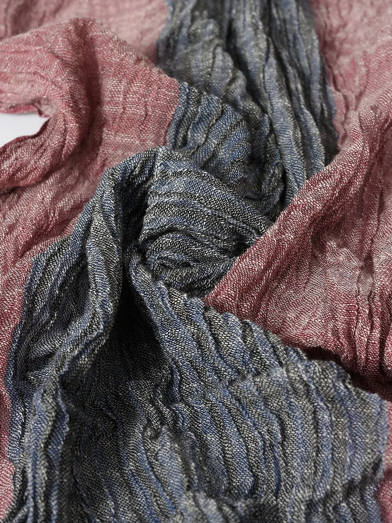 Mode Männer Schal Baumwolle Leinen Gestreiften Schals Herbst Winter Warme Halstuch Pashmina Casual Männlichen Zubehör Bufandas Schals – Detail 13